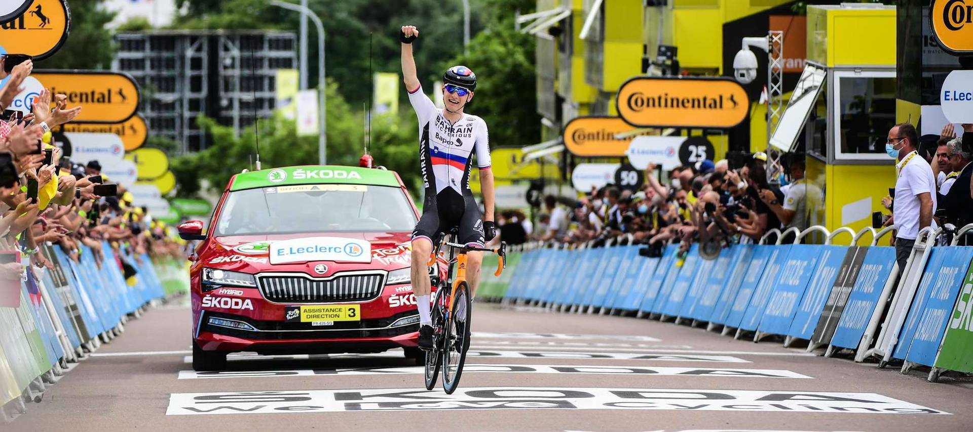 Мохорич привез соперникам больше минуты на седьмом этапе Tour de France