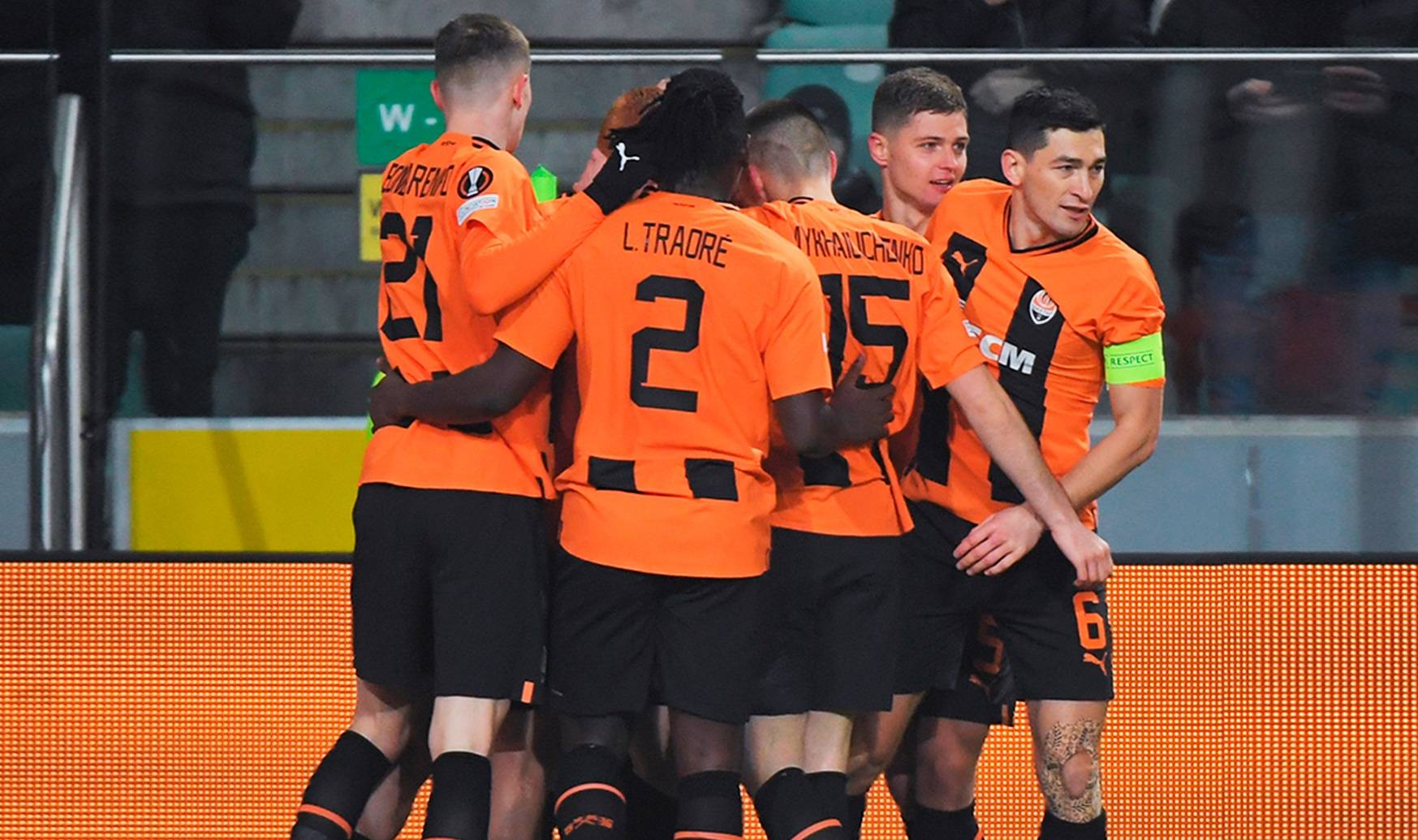 «Шахтар» після першого тайму веде в матчі з «Ренном» з рахунком 2:0