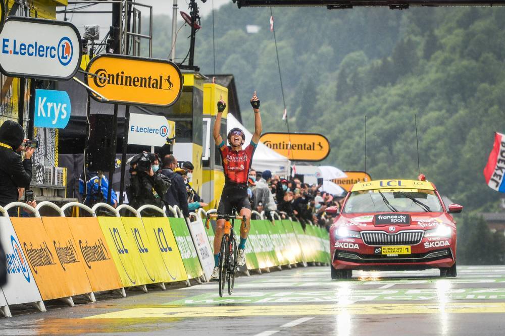 Тойнс выиграл восьмой этап Tour de France