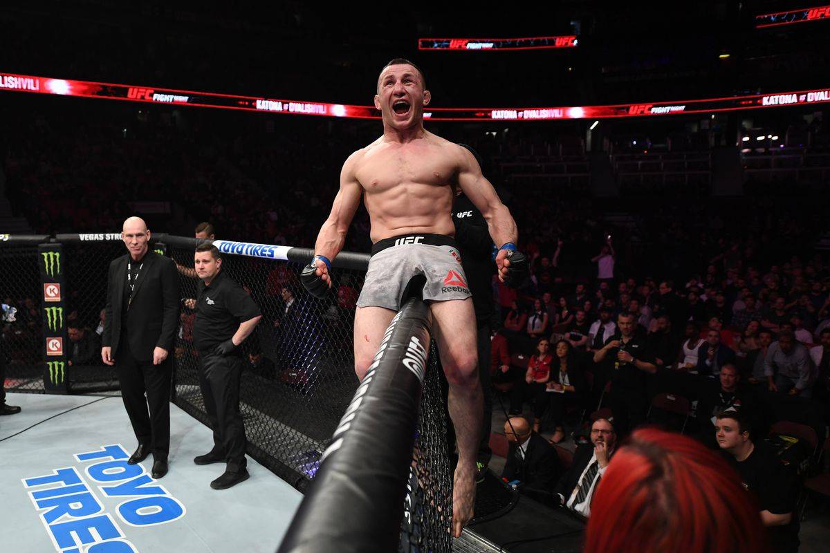 Грузинский боец побил рекорд UFC по тейкдаунам