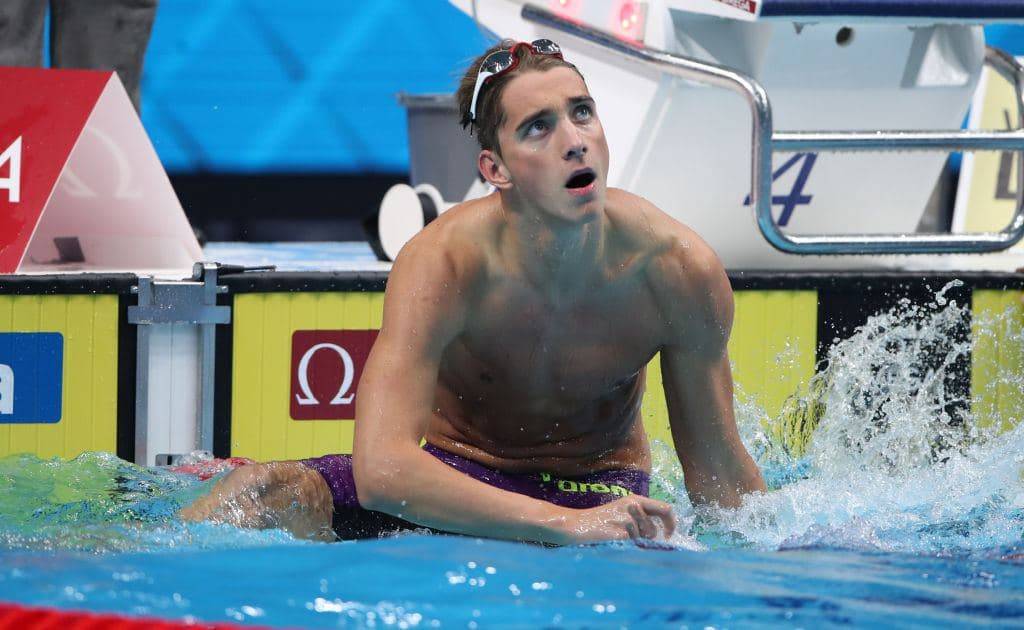 19-річний Бухів кваліфікувався в півфінал Олімпіади в плаванні на 50 м вільним стилем