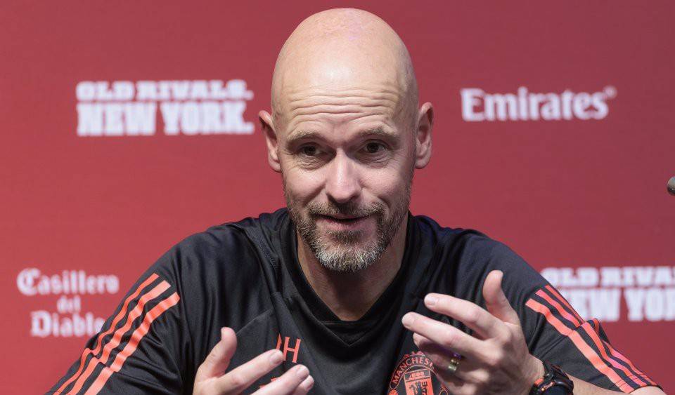 Ерік тен Хаг: «Хочу, щоб «Манчестер Юнайтед» був пресингуючою машиною»
