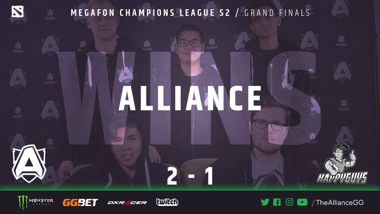 Dota 2. Alliance триумфовали на MegaFon Champions League Season 2