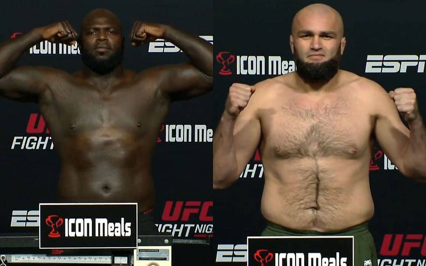 Результати зважування перед турніром UFC Fight Night 238