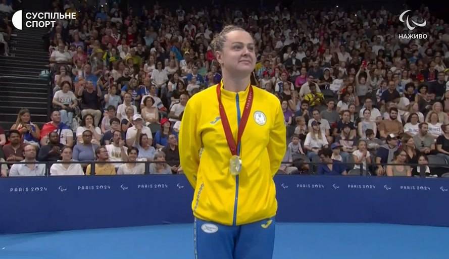 Стеценко завоювала дві медалі Паралімпіади-2024