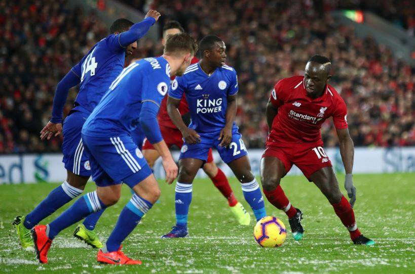 «Лестер» отобрал очки у «Ливерпуля» на «Энфилде»