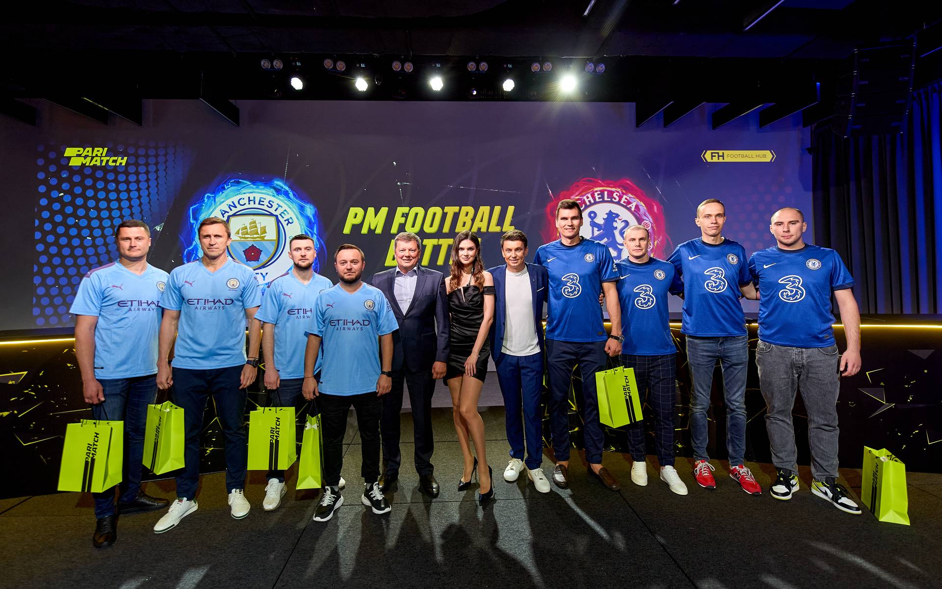Перед фіналом Ліги чемпіонів фани « Манчестер Сіті » і « Челсі » взяли участь в PM Football Battle