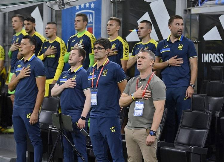 Ребров проиграл первый матч во главе сборной Украины