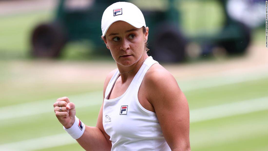 Барти: «Получить возможность сыграть в финале на Wimbledon, просто невероятно»
