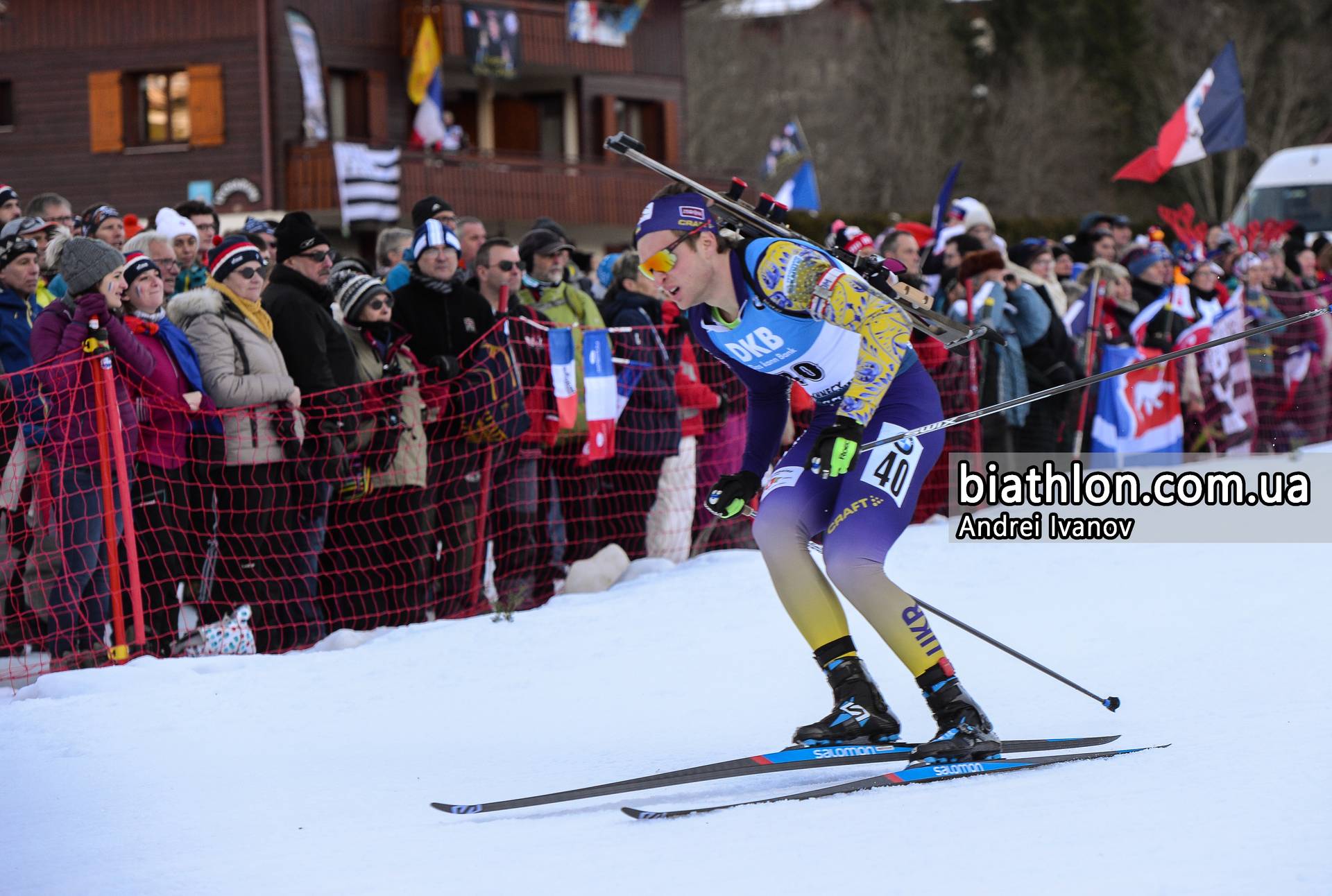 Дудченко: «Я доволен своей стрельбой, но было достаточно тяжело на лыжне»