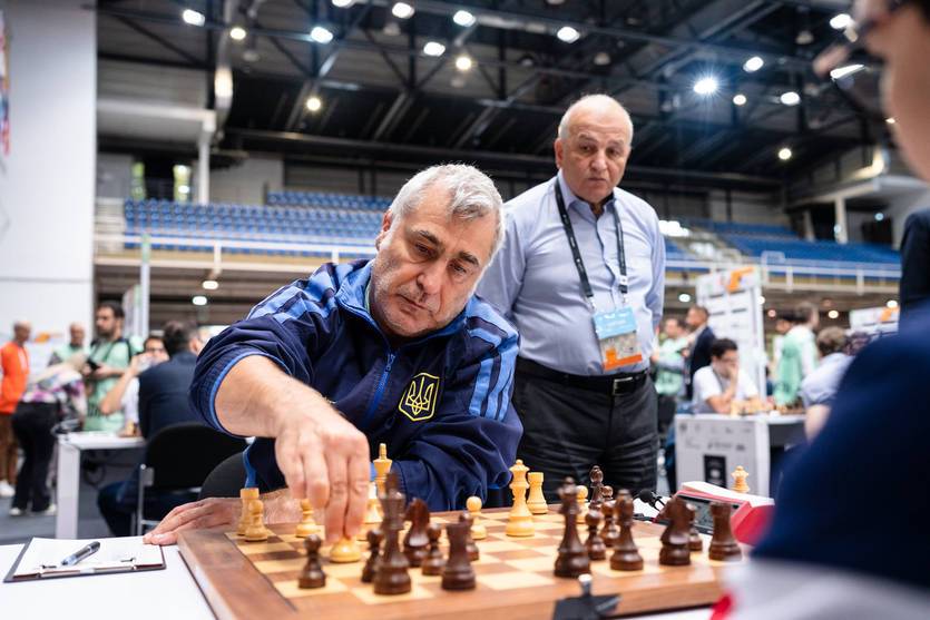 Всесвітня шахова Олімпіада, чоловіки: Україна обіграла Грузію