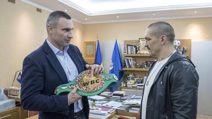 Брати Клички, Усик та Шварценеггер провели відеозустріч перед Новим роком