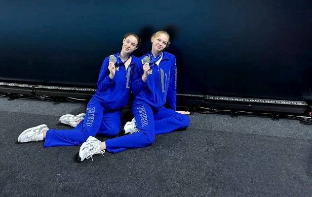 Украинские синхронистки завоевали серебро на юниорском чемпионате мира
