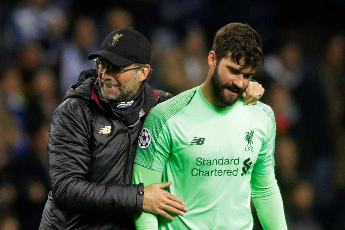 Клопп: «Не знаю, как Алиссон делает все эти сэйвы»