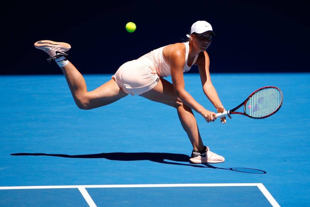 Костюк в джакузи готовится к старту соревнований в Брисбене