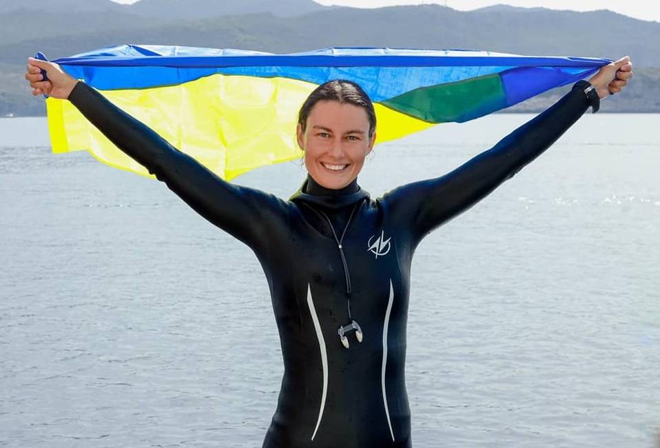 Садурская с рекордом Украины стала чемпионкой мира в фридайвинге