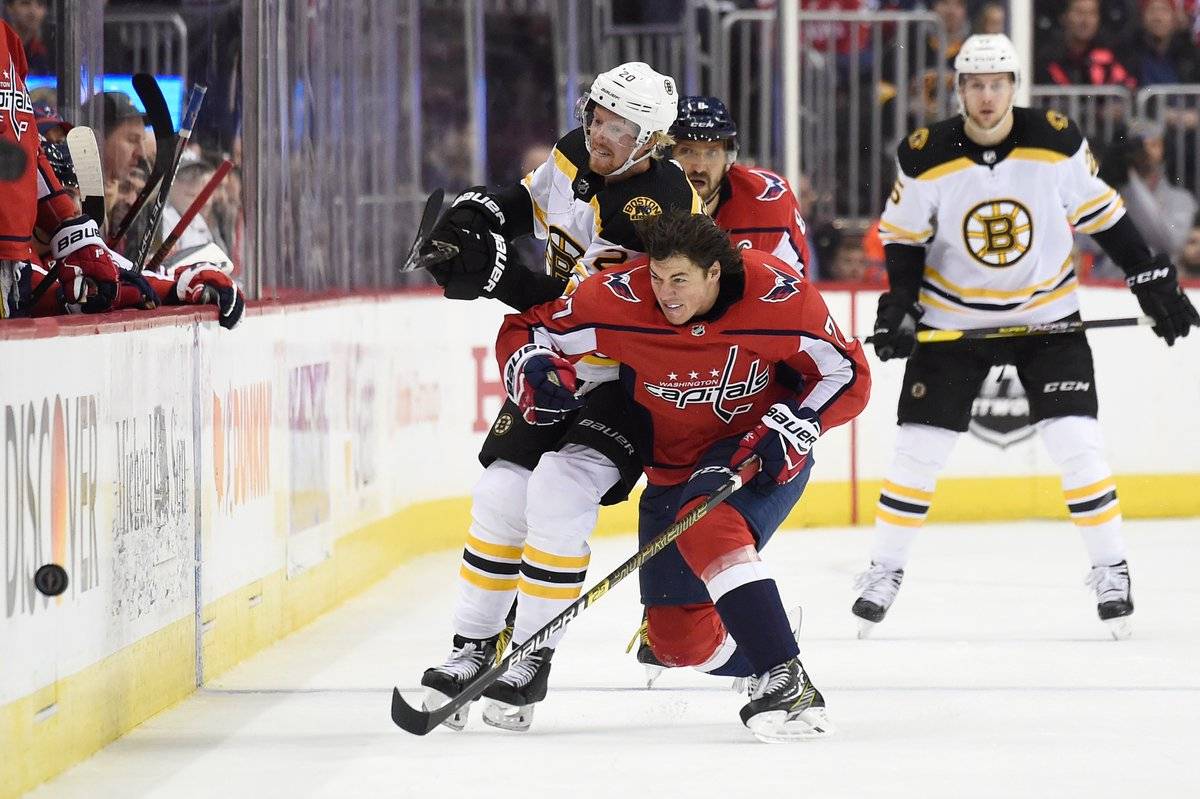 «Бостон» всухую обыграл «Вашингтон» и другие матчи дня в НХЛ
