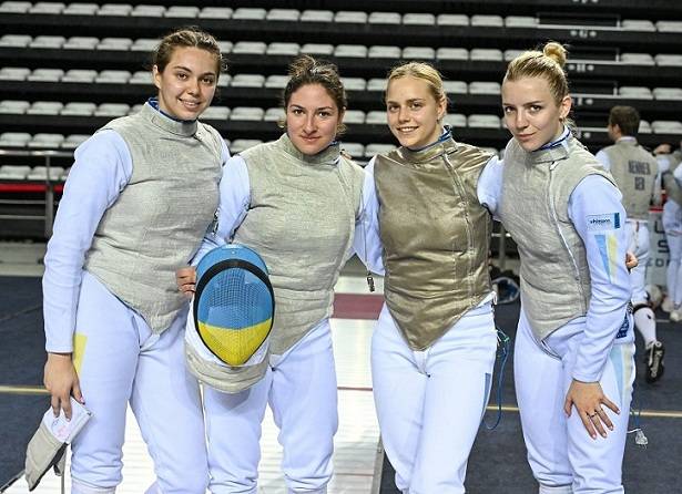 Українські рапіристки — віцечемпіонки Європи U-23