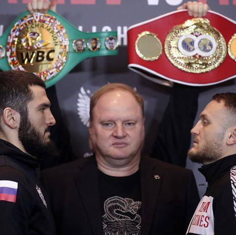 Бетербієв провів дуель поглядів з Дайнес