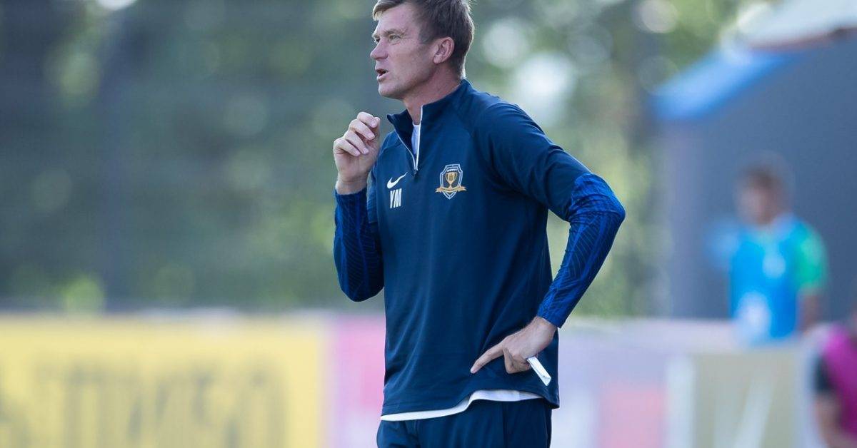 Максимов – про першу поразку в Дніпрі-1: «У Полісся було на один день більше для підготовки»