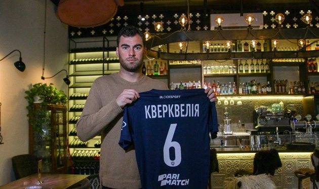 Кривенцов: «Кверквелія - кваліфікований, досвідчений гравець, який зіграв за збірну Грузії понад 40 матчів»