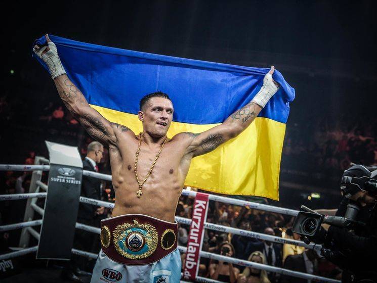 Усик на рассвете провел тренировку на каяке 