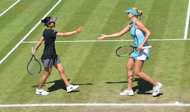 Людмила Киченок уступила во втором круге парного Wimbledon