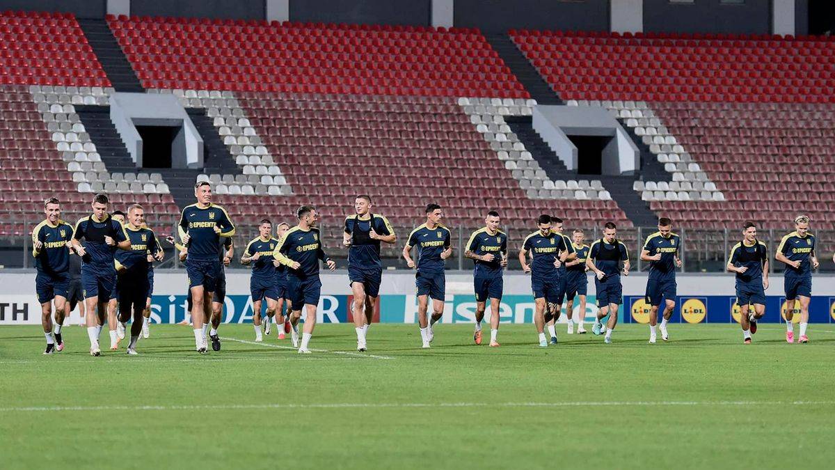Збірна України провела офіційне тренування на Мальті