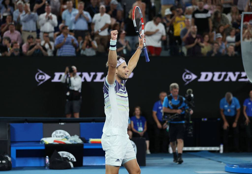 Тим домучил Зверева в полуфинале Australian Open и впервые сыграет в финале «шлема» на харде