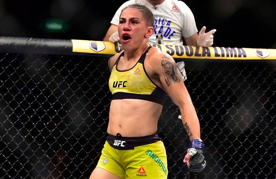 Андраде хочет подраться с Валентиной Шевченко