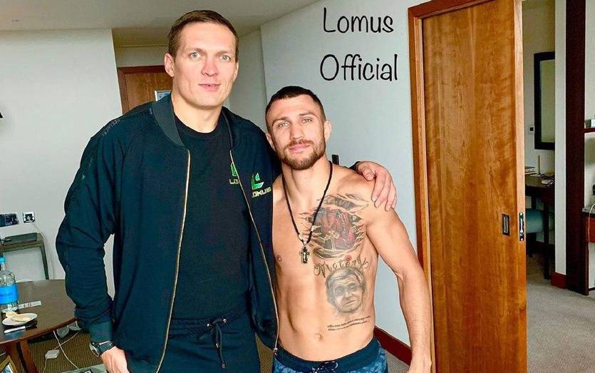 « Я. Ми. Лома ». Усик підтримав Ломаченко напередодні бою проти Накатані