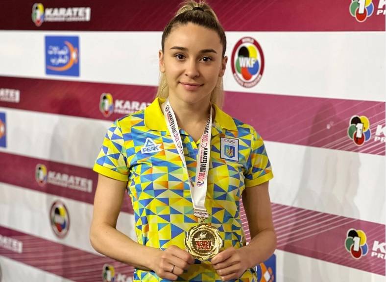 Терлюга з купою золотих нагород повернулася в Україну