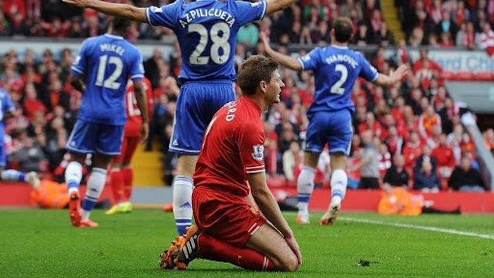 Знаменитому «падению» Джеррарда в матче с «Челси» исполнилось 6 лет