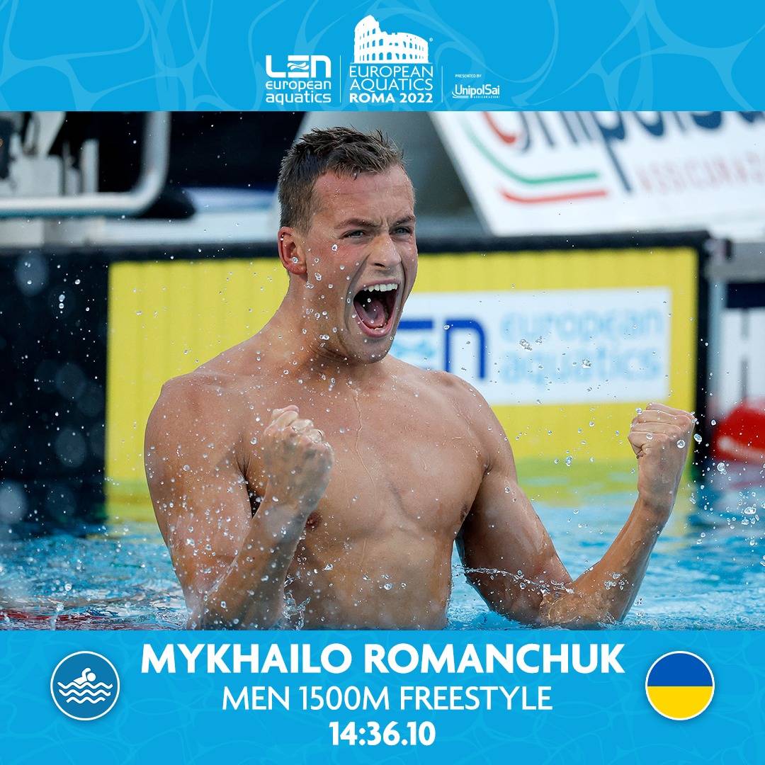 Романчук з рекордом України виграв золото чемпіонату Європи