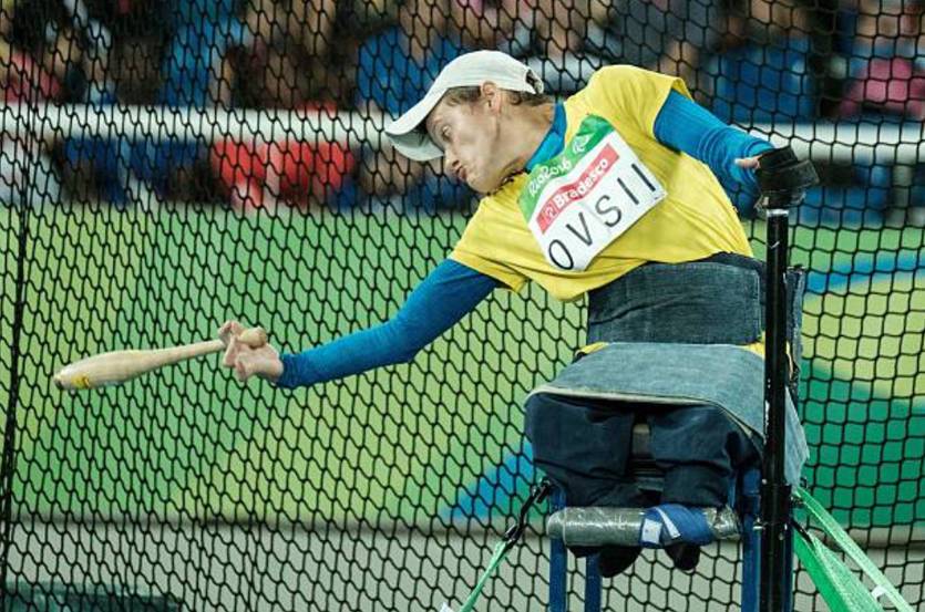 Овсій – паралімпійська чемпіонка з метання булави
