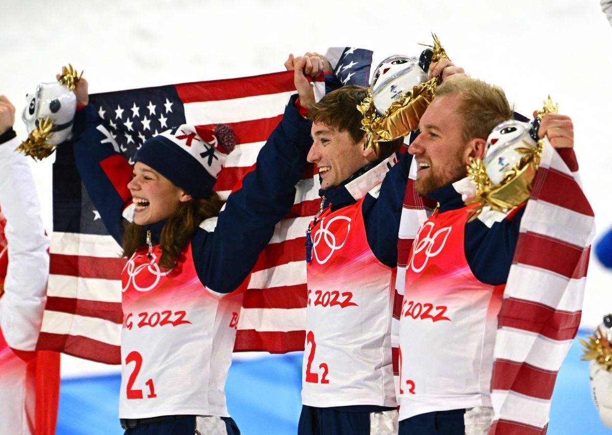 США виграли змагання з лижної акробатики на Олімпійських іграх