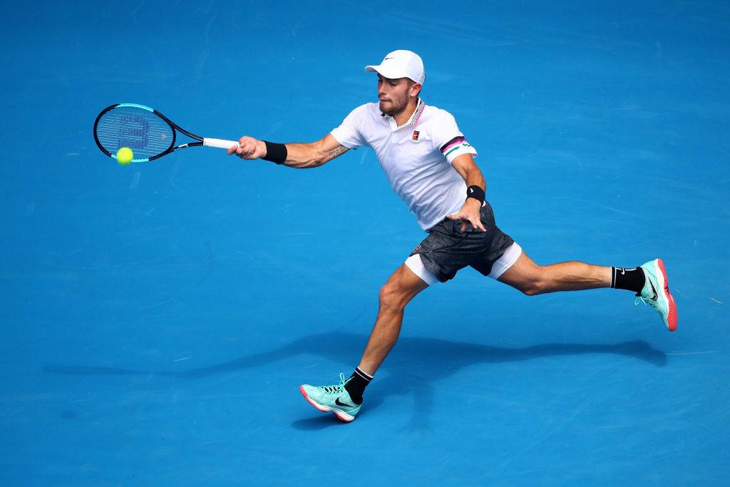 Чорич забрал лишь один сет у Пуйя и покинул Australian Open