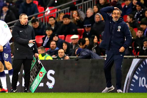 Сарри – о поражении от «Тоттенхэма»: «Челси» играл лучше»