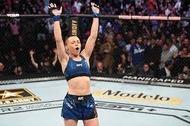 Колишня чемпіонка UFC Намаюнас змінить дивізіон та повернеться до октагону на турнірі в Парижі