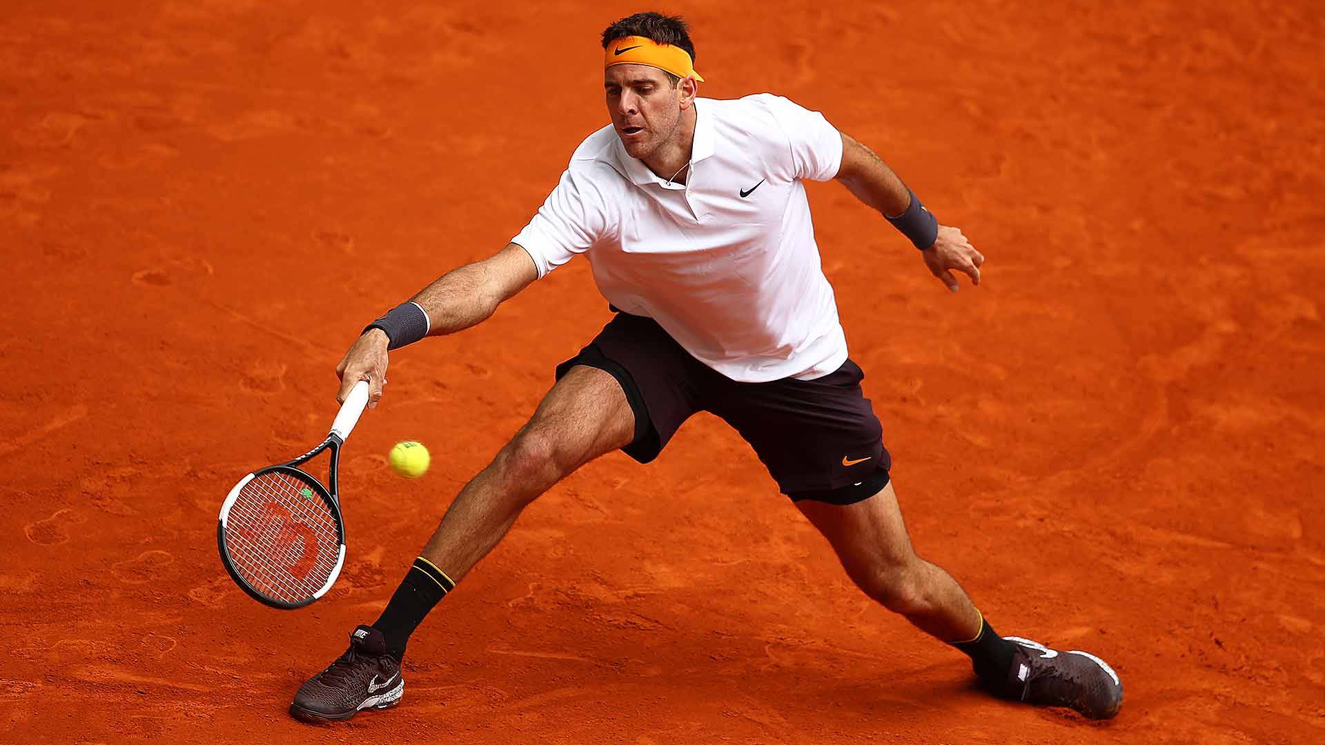 Дель Потро – автор лучшего удара турнира в Риме