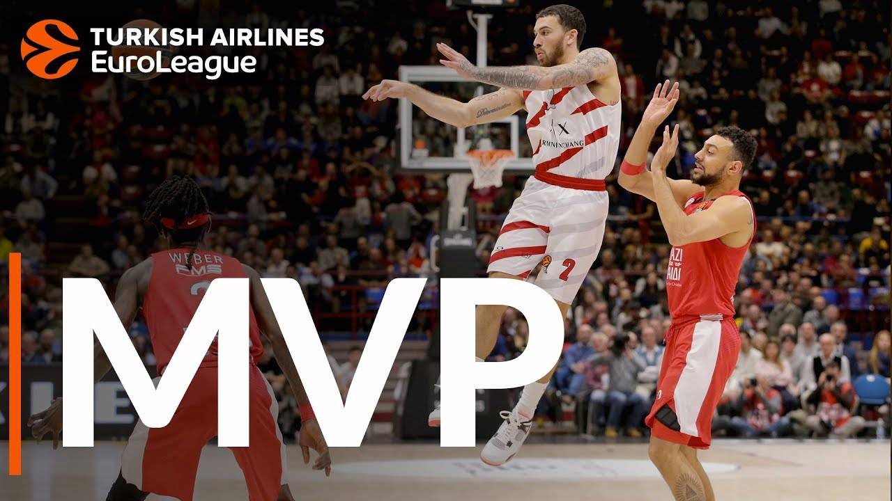 Защитник «Милана» в одиночку уничтожил «Олимпиакос» и стал MVP 26-го тура Евролиги
