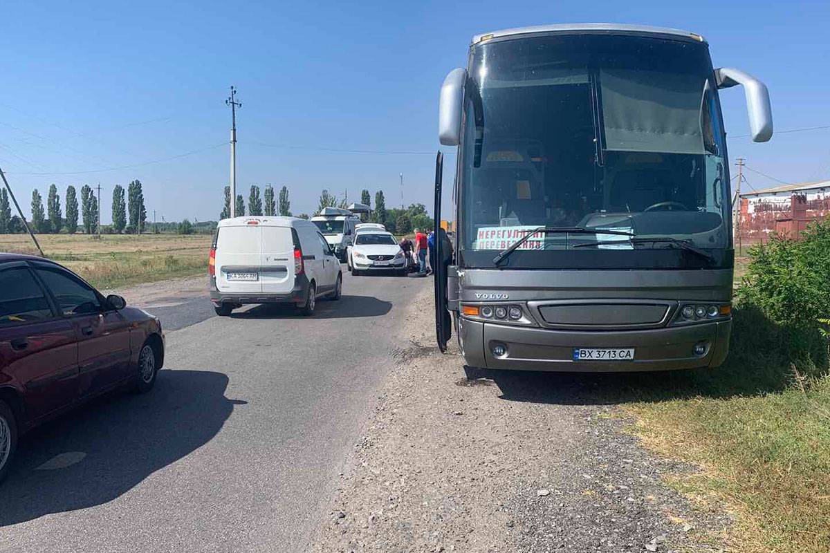 « Білий Барс » потрапив в ДТП