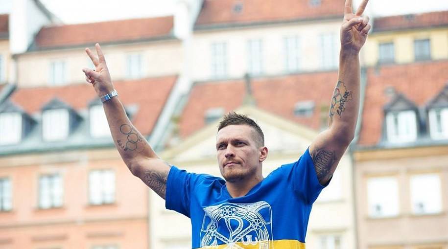 Усик: «Моя страна – Украина. Вы меня отсюда не выгоните»