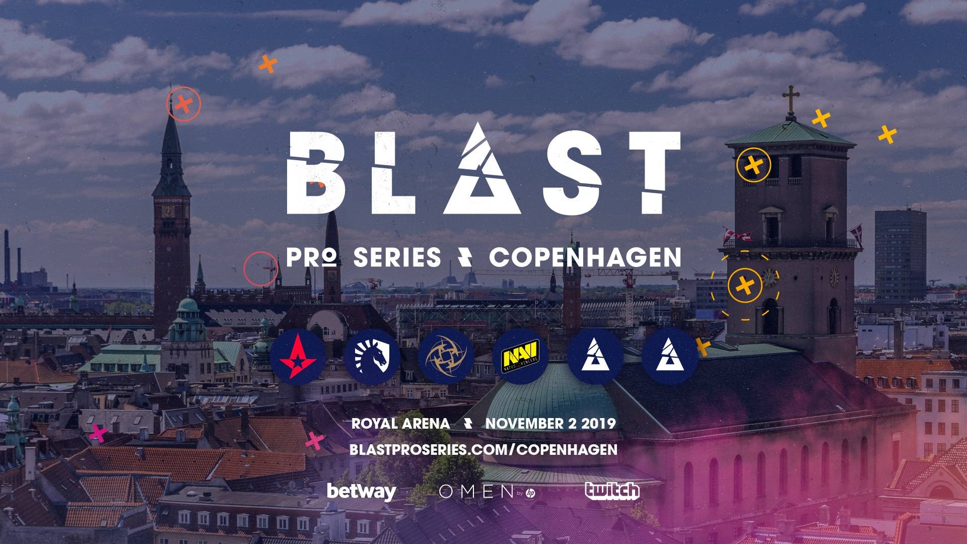 CS:GO. Natus Vincere посетят BLAST Pro Series Copenhagen 2019