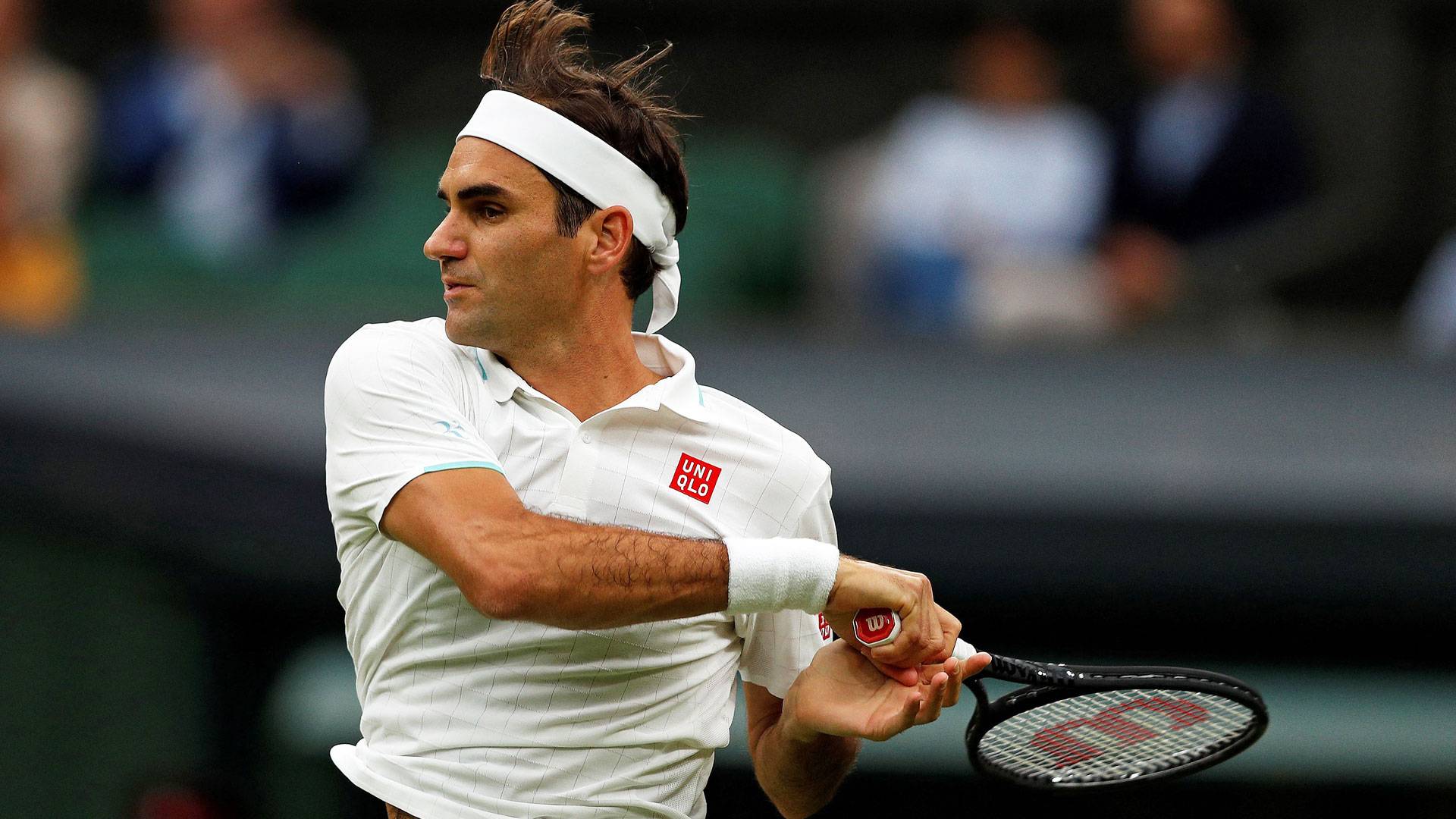 Федерер с большим трудом преодолел первый круг Wimbledon