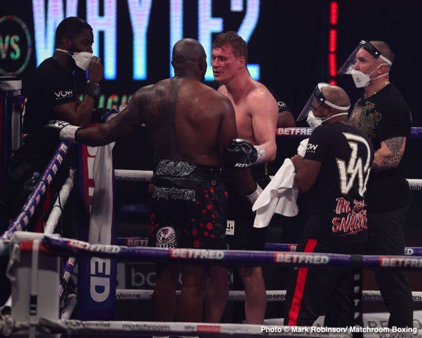 Уайт звернувся до Повєткіну: « Я поважаю тебе, мій друг »