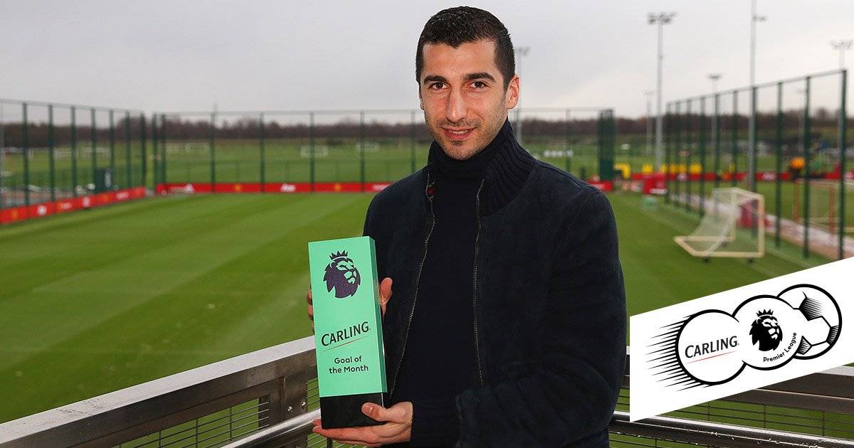 Мхитарян стал автором лучшего гола декабря в Англии 