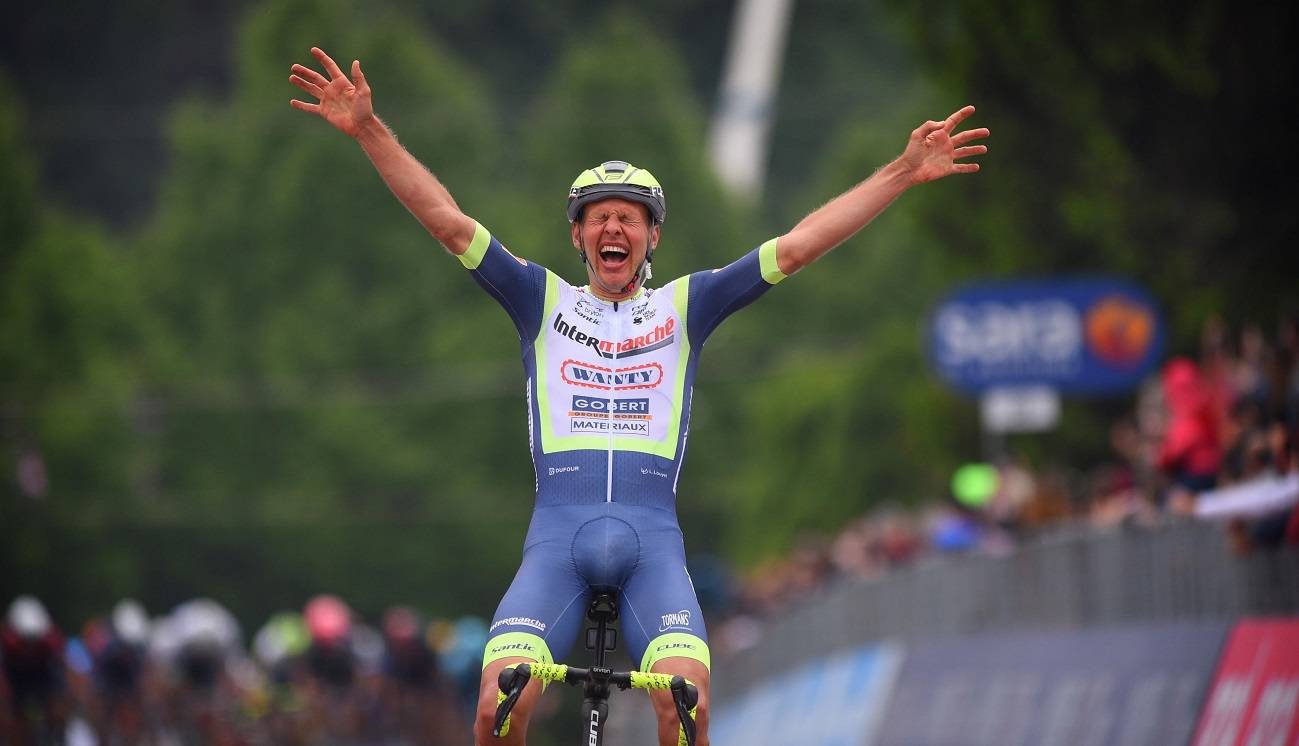 Ван дер Хорн выиграл третий этап Giro d'Italia