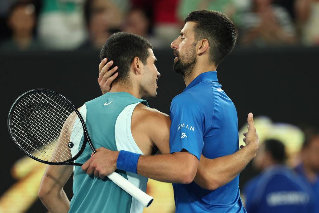 Джокович переміг Алькараса та пройшов до півфіналу Australian Open