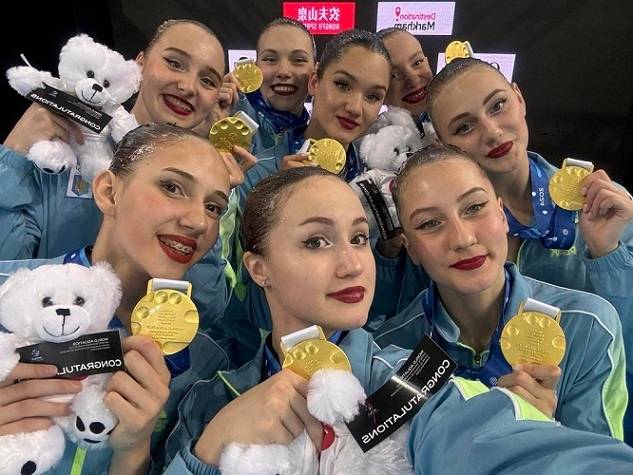 Українська акробатична група здобула золото етапу Кубка світу